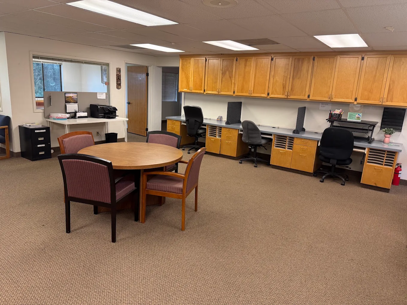 Dedicated desks and workstations at Five Cities Cowork Arroyo Grande